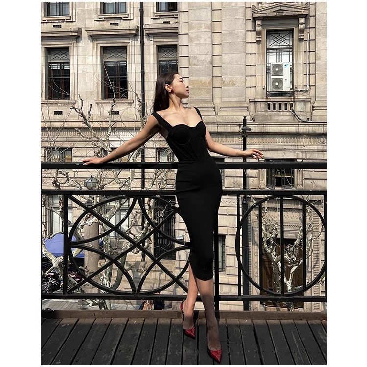 连衣裙百搭高级气质轻奢