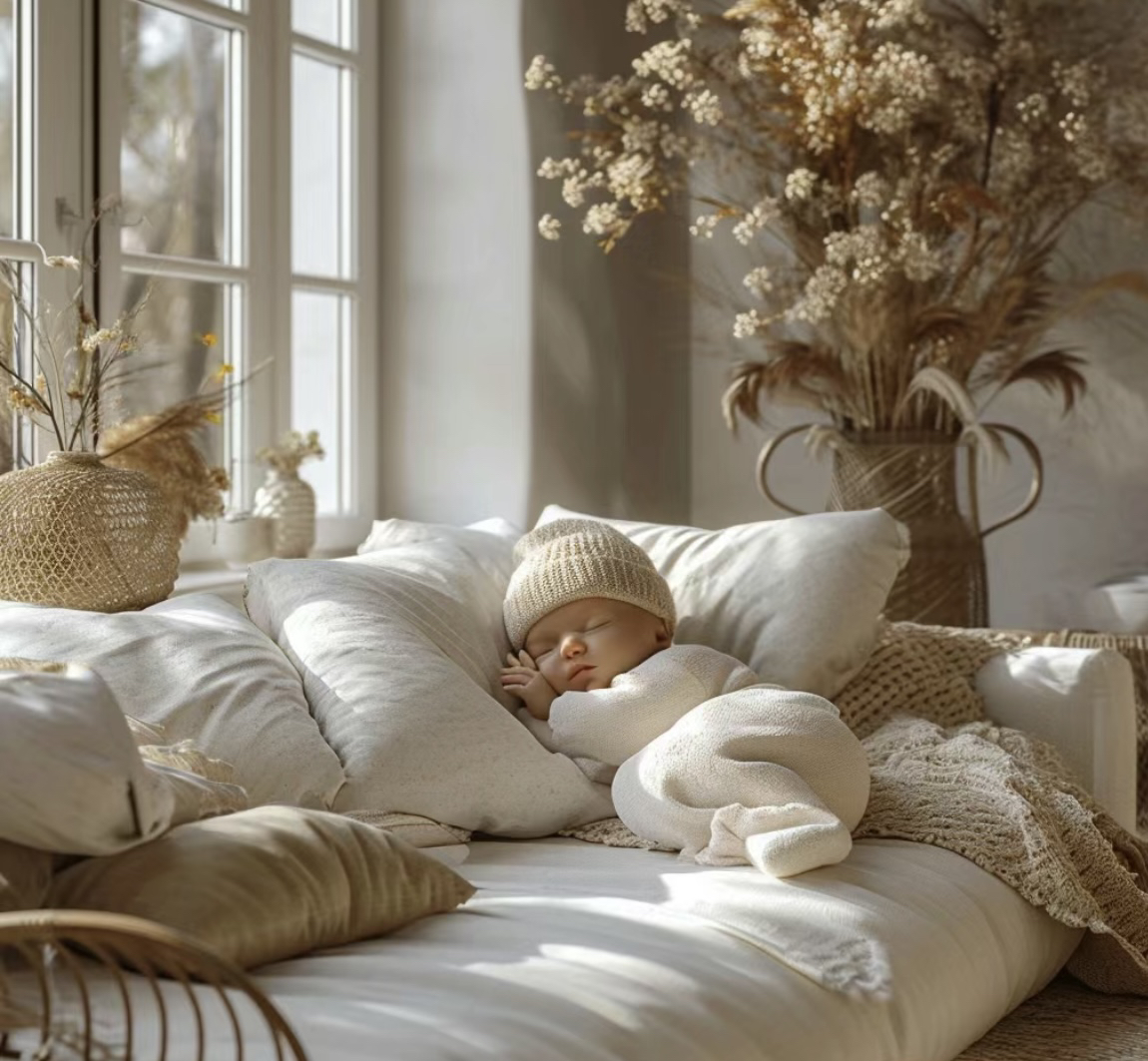 婴儿四季春夏连体哈衣 分体套装-001