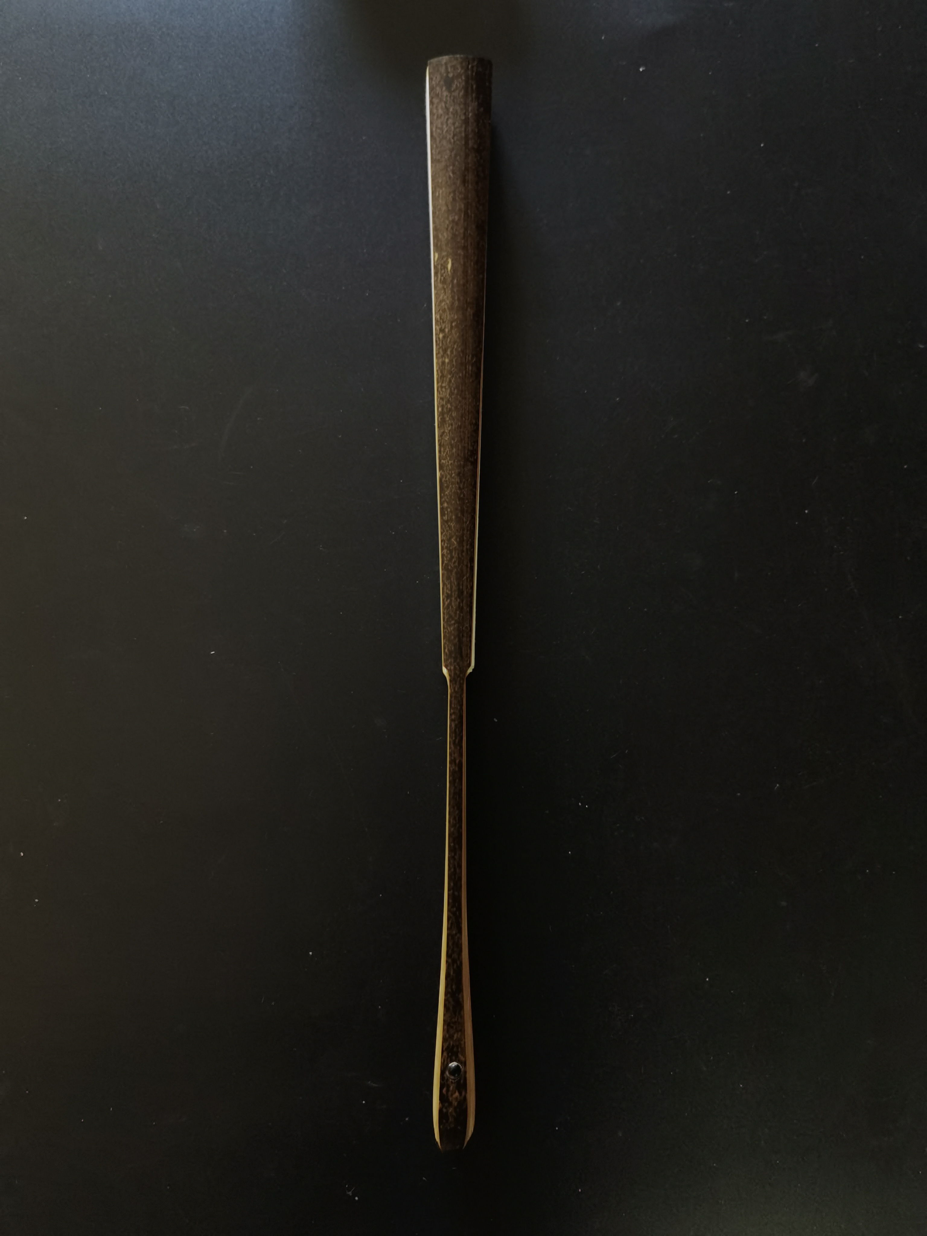 《华峰扇坊》紫竹宣纸折扇-汤文杰制