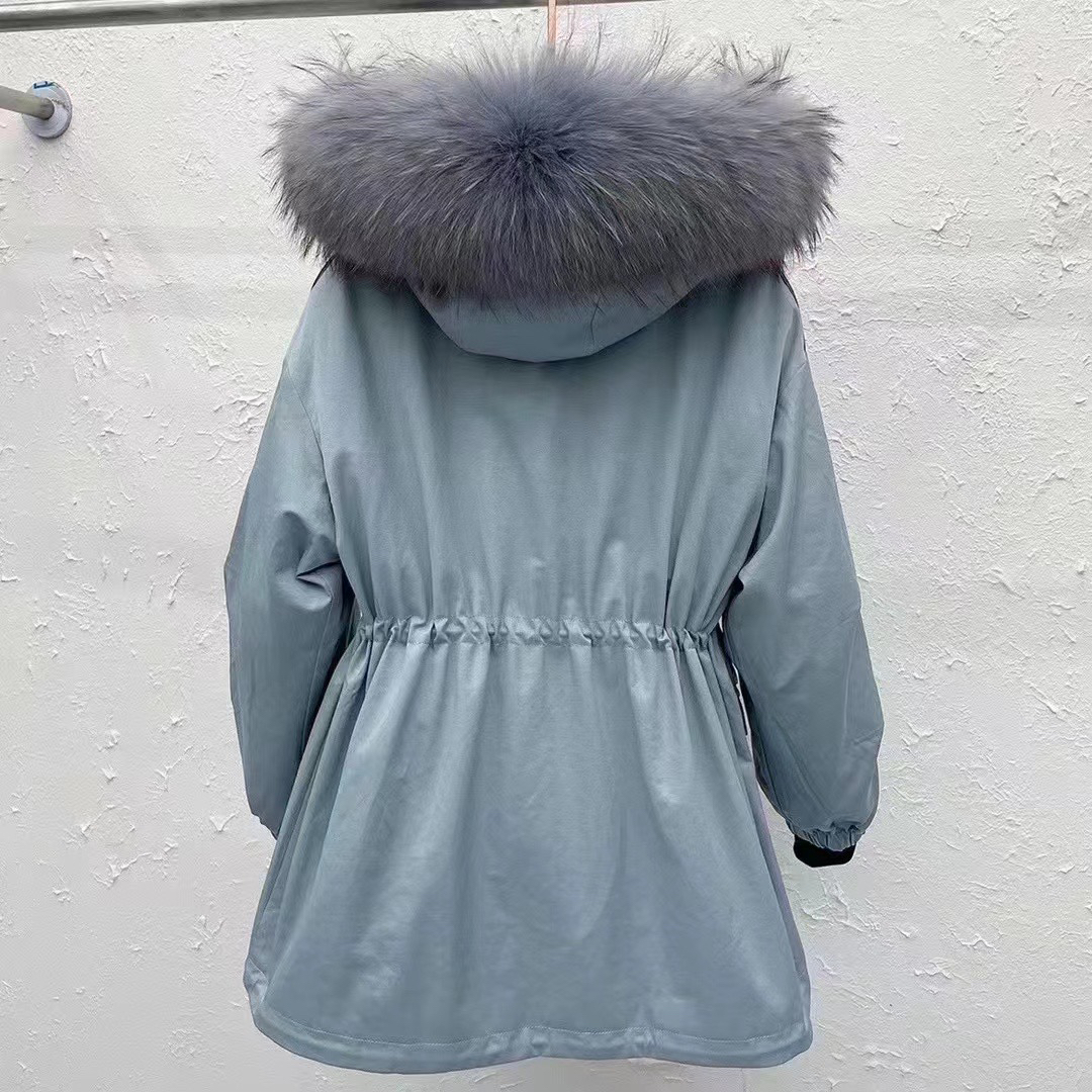 女士时尚洋气百搭冬季保暖可脱卸，活里活面外套(直播间为主)