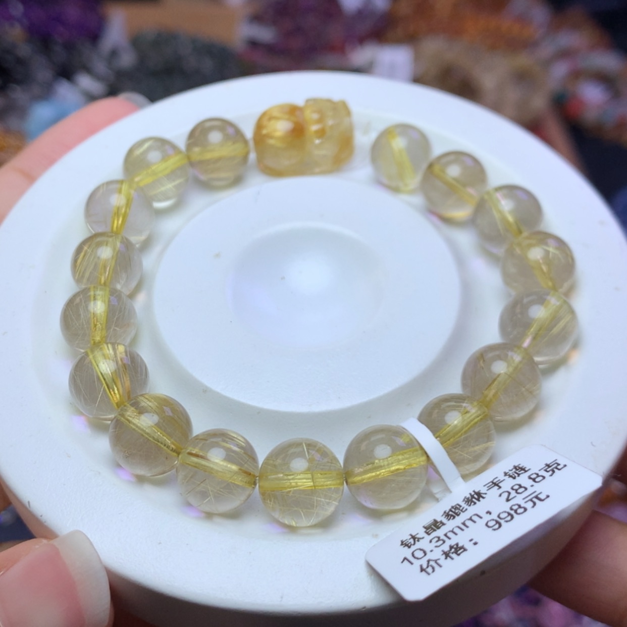 【闪购商品】水晶手链未镶嵌S****n