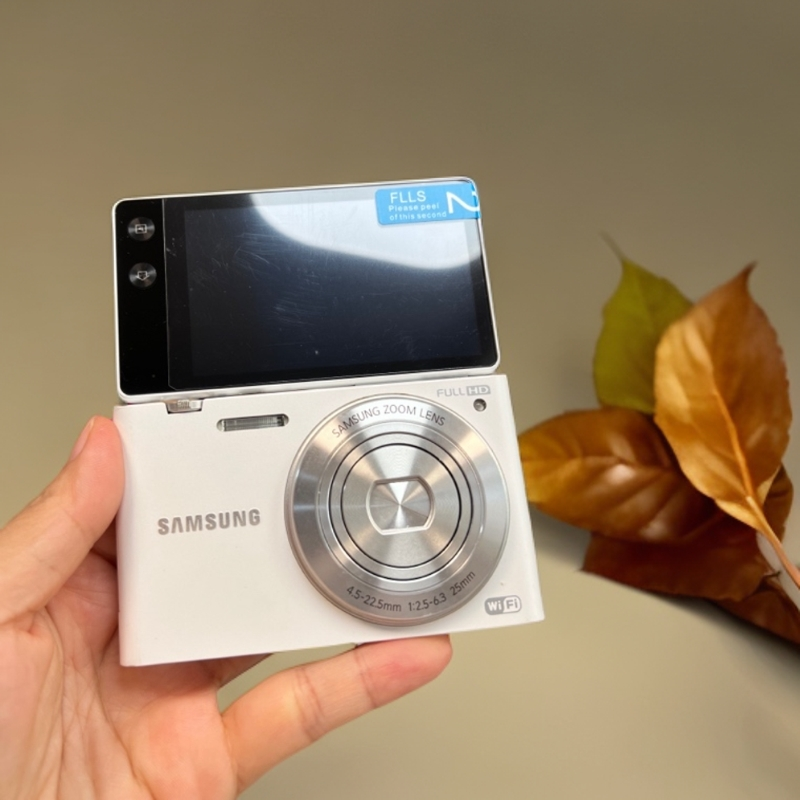 99新 Samsung/三星 MV900 180度翻屏自拍 网红白色 粉色 玫粉色