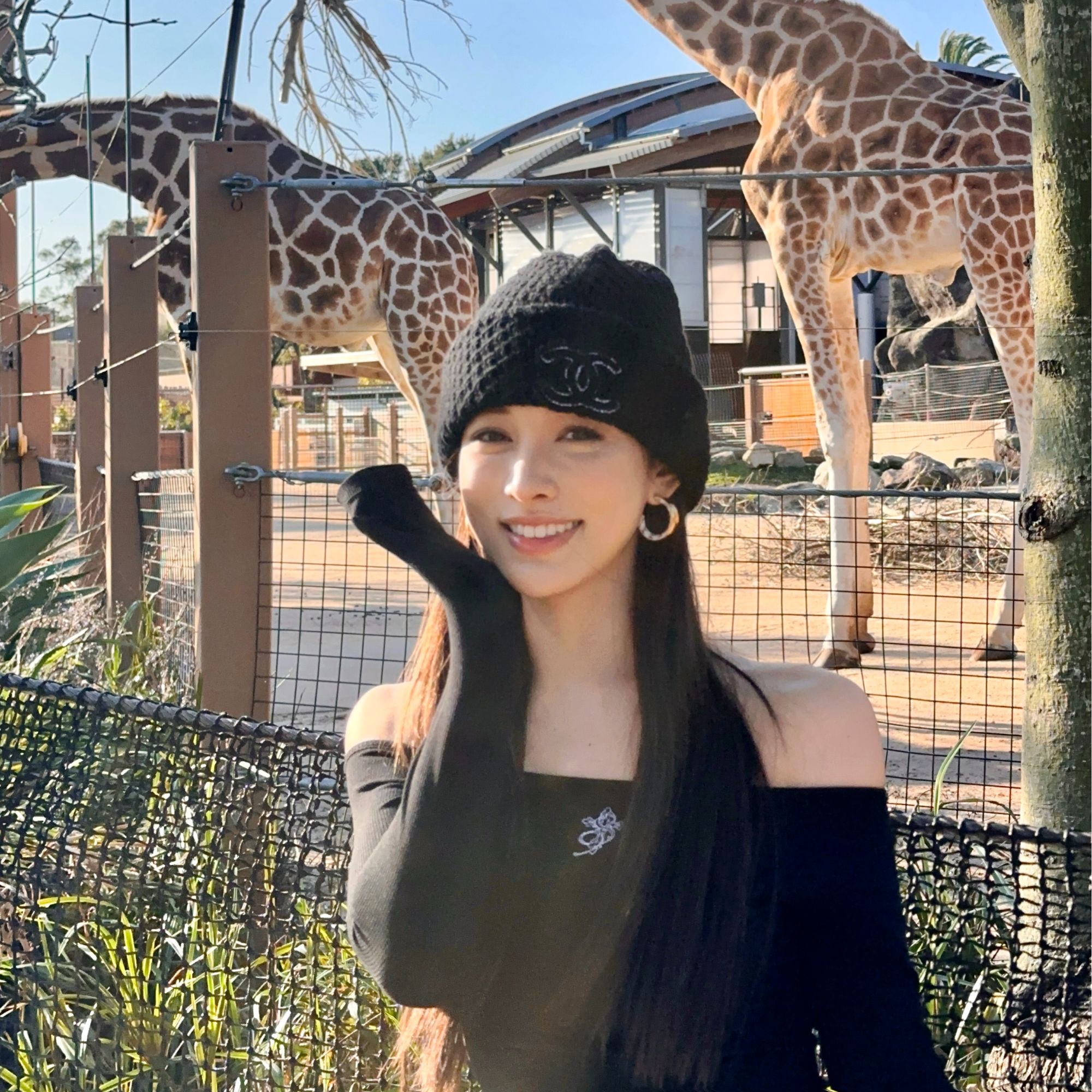 【蓝姐同款】 STKSmallTownKid低领长袖修身美式高精密刺绣T恤