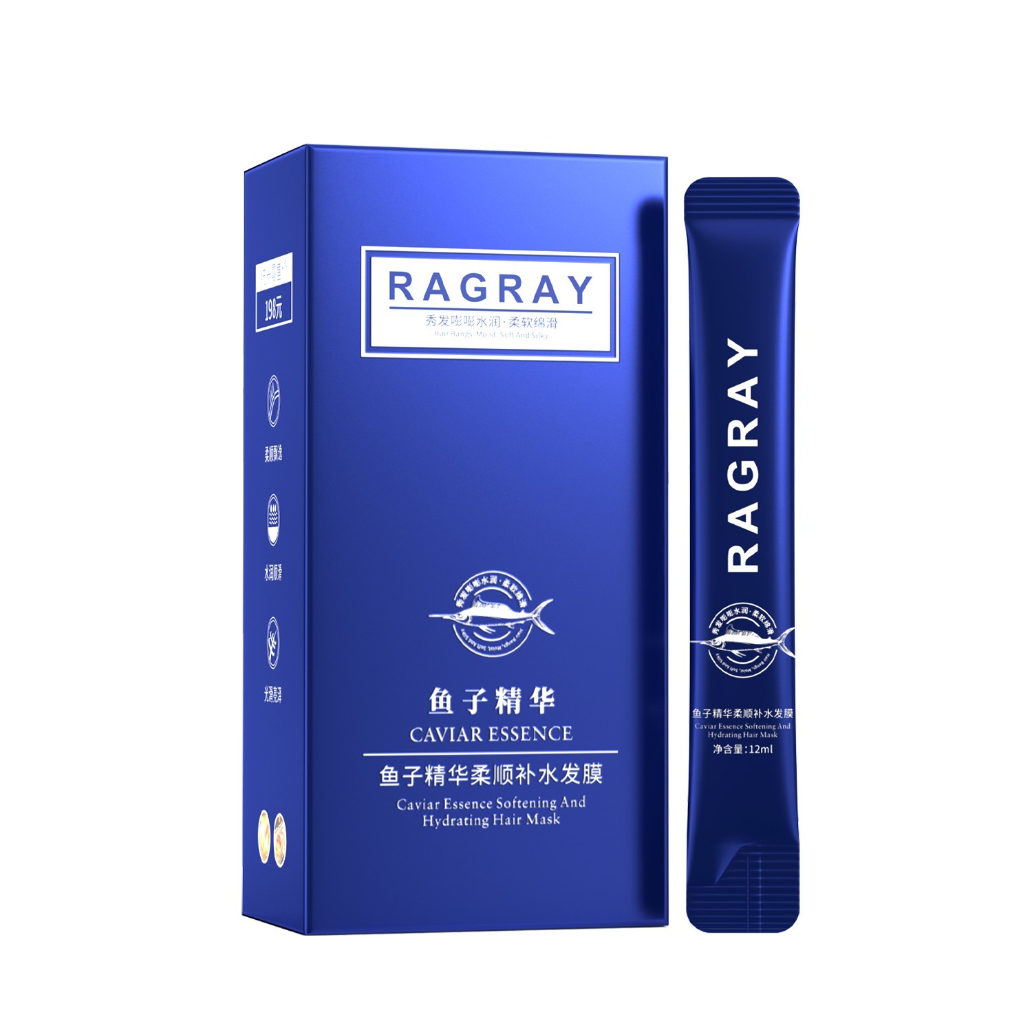 鱼子精华柔顺补水发膜