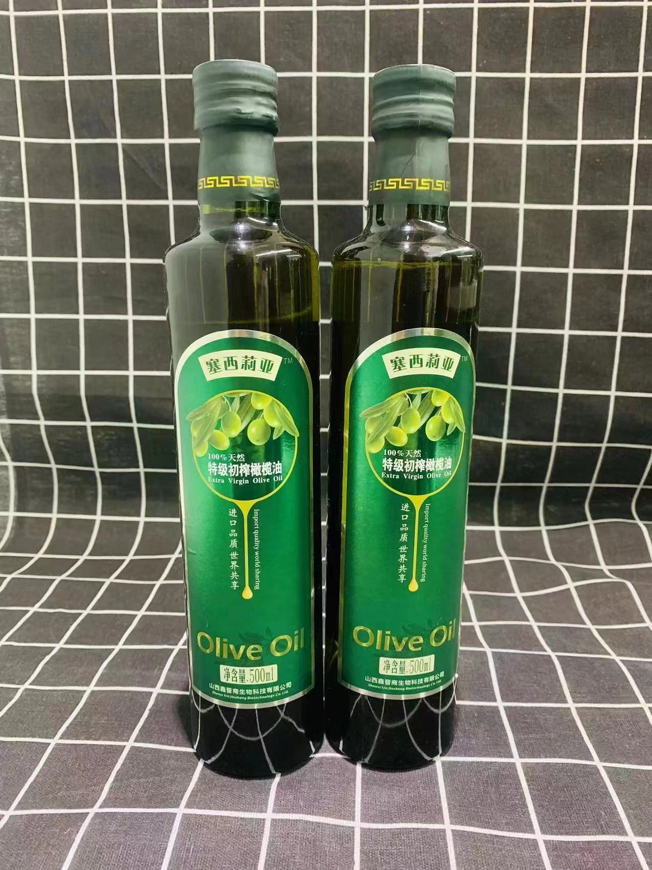 塞西莉亚特级初榨橄榄油500毫升*2礼盒装