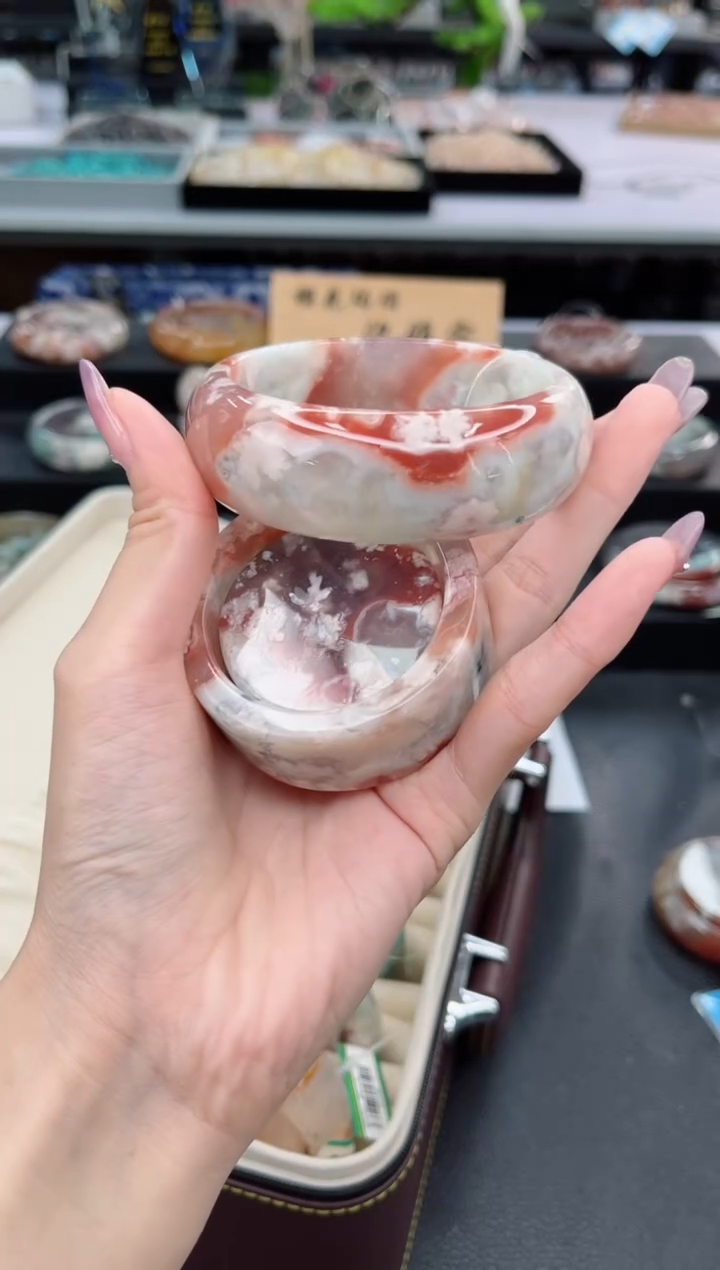 【闪购商品】石英质玉手镯未镶嵌61圈口（赠品镯心）4S9361086