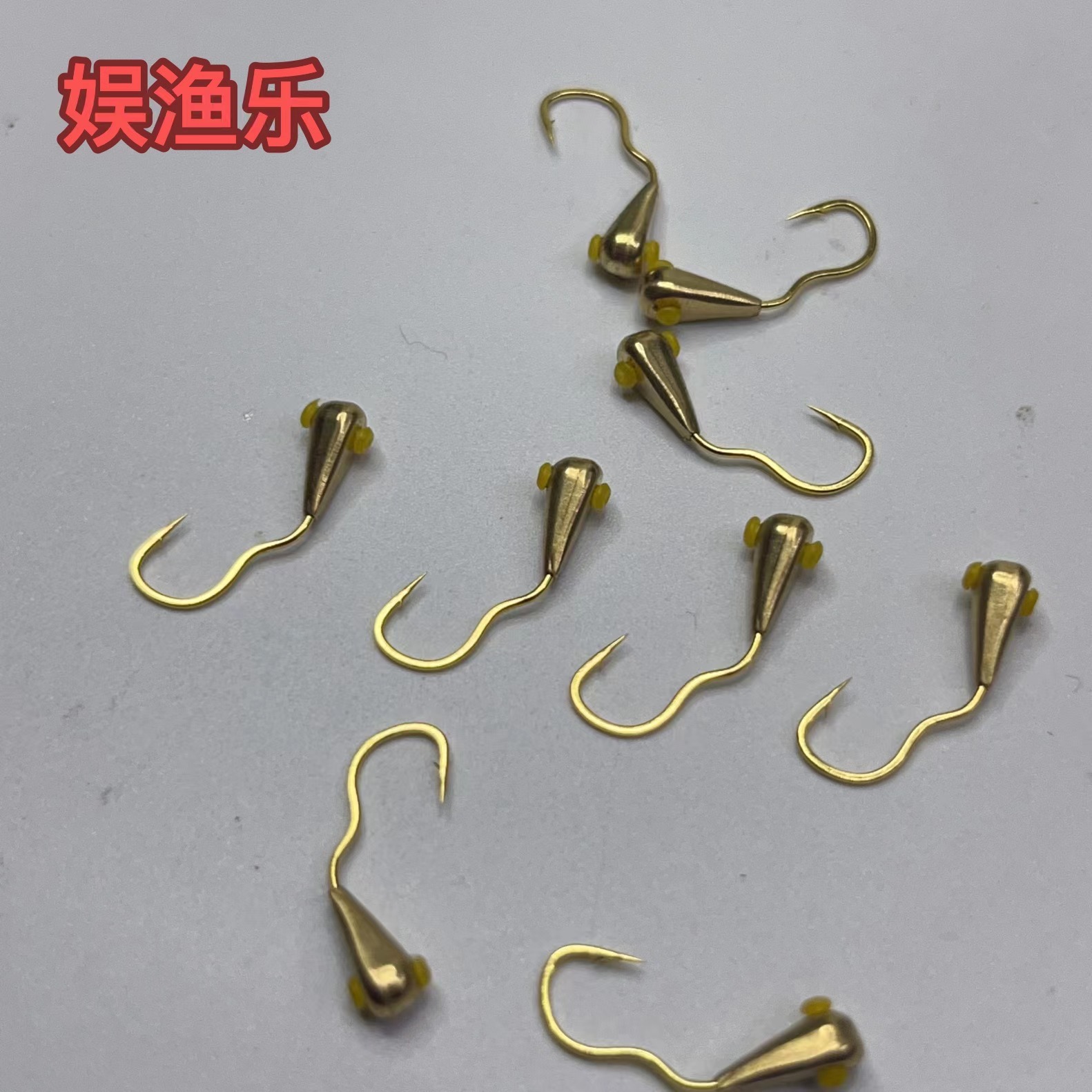 手工翻转朝天钩 防跑鱼刺鱼快 休闲野钓大鲫鱼 