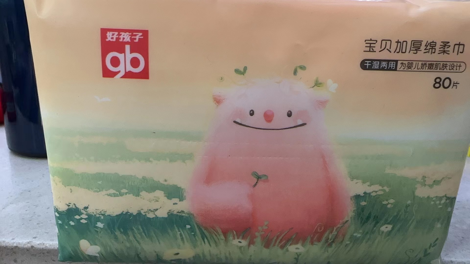 （加厚干湿两用巾）宝宝一次性围兜口水巾