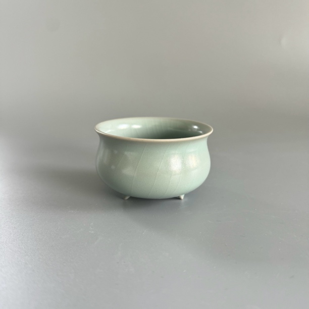 仿古釉全手工炉式杯主人杯