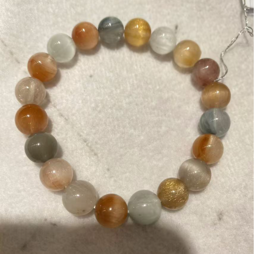 菜百首饰 水晶手链