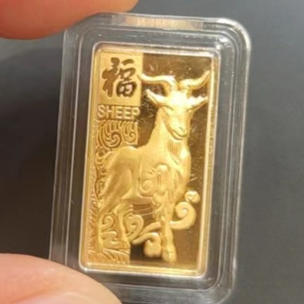 CAIBAI JEWELRY/菜百首饰投资金条 羊10克（不退换）