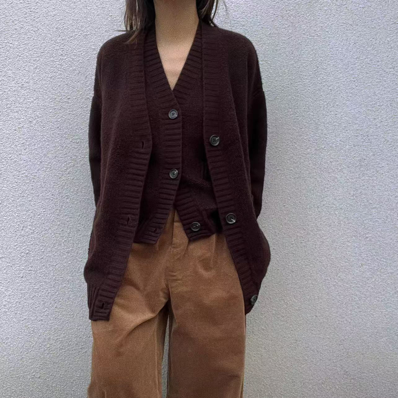 【竹外知时】进*圈圈羊毛马甲