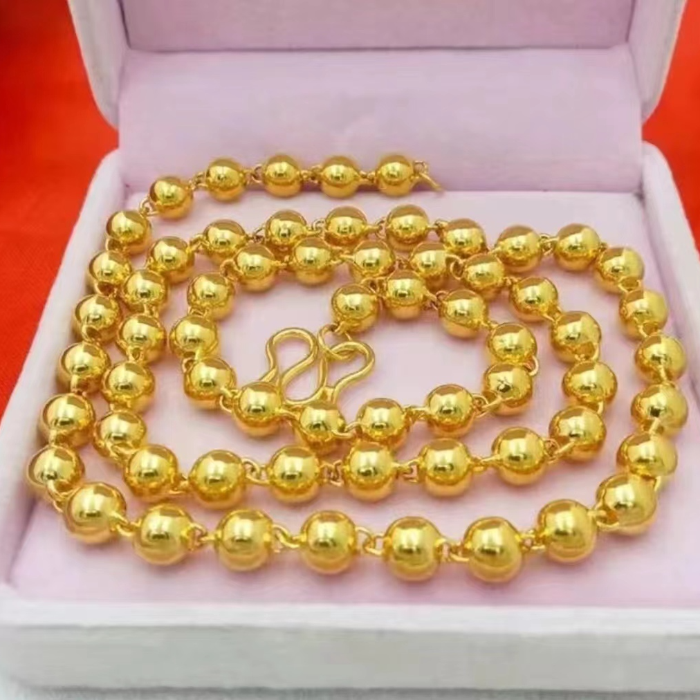 合金项链 合金项链  卡12 新款圆珠项链  霸气时尚潮流经典