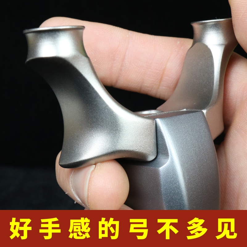 正品弓途反曲铝柄圆头鸡王精品弓440不锈钢弹弓飞虎反曲传统弓