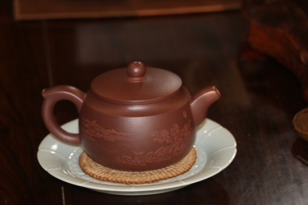 陈燕壶艺 原创作品大智泉 原矿底槽清