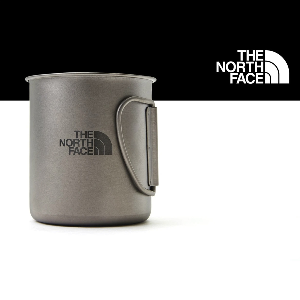 TheNorthFace北面户外水具-纯钛水杯 （单个）