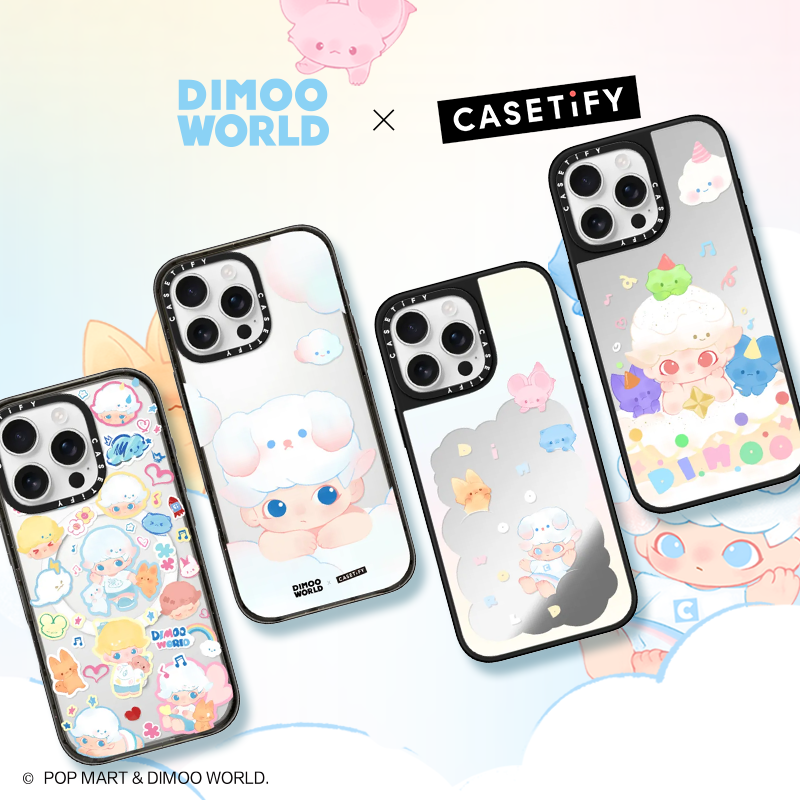 DIMOO WORLD x CASETiFY联名系列 手机壳合集 适用于iPhone16/15