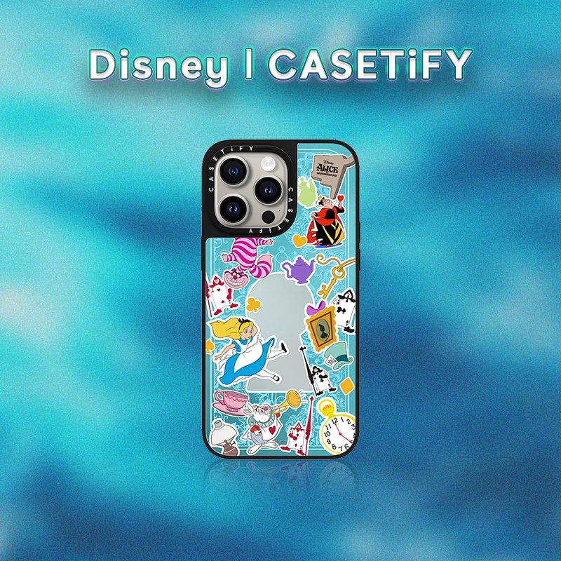 Disney x CASETiFY 爱丽丝梦游仙境 适用于iPhone15/14手机壳ins