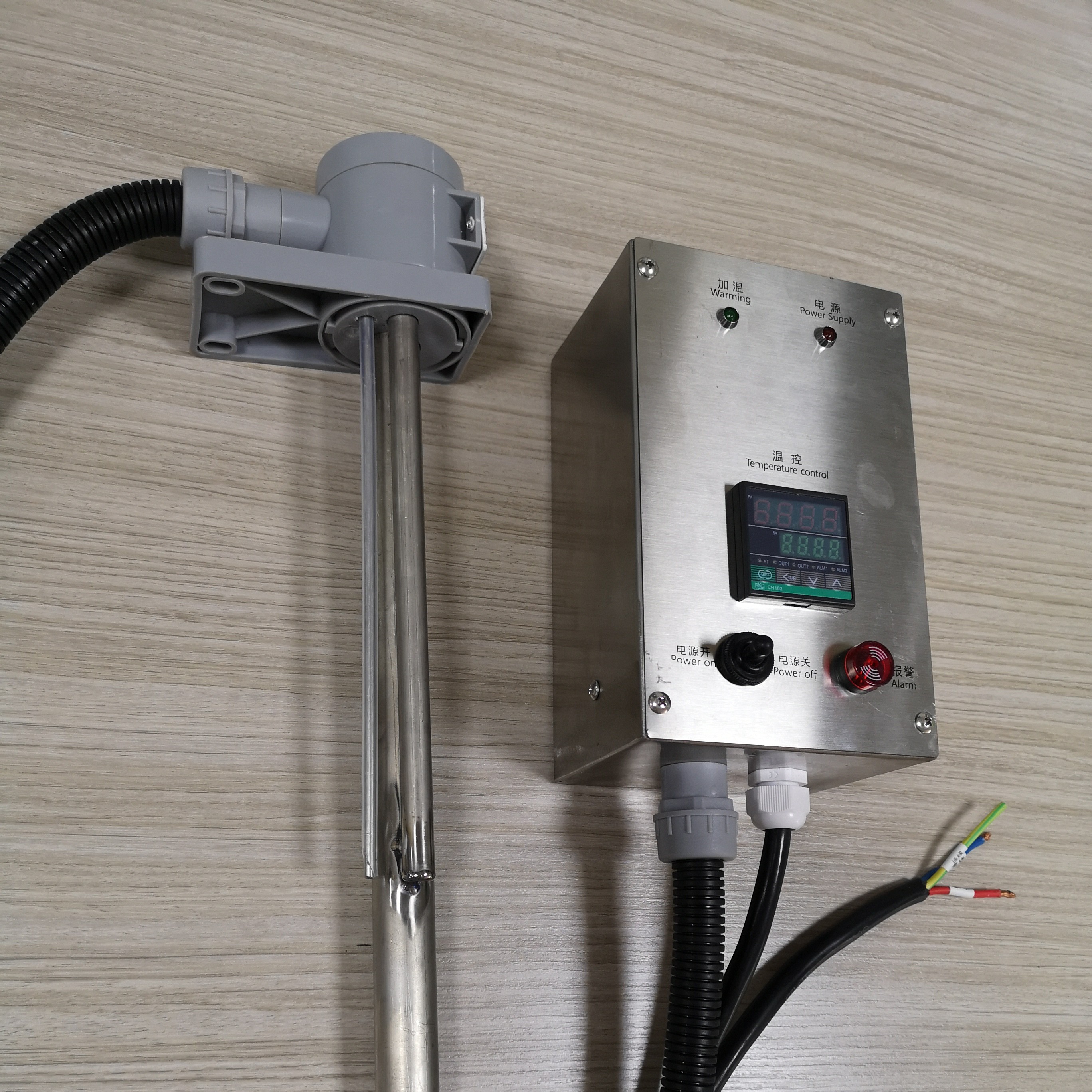 钛加热器不锈钢加热管铁氟龙加热器