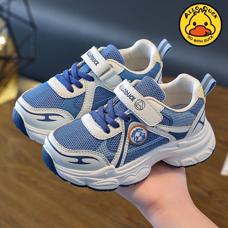 小黄鸭男童运动鞋新款童鞋透气儿童鞋子中大童女童百搭休闲童鞋