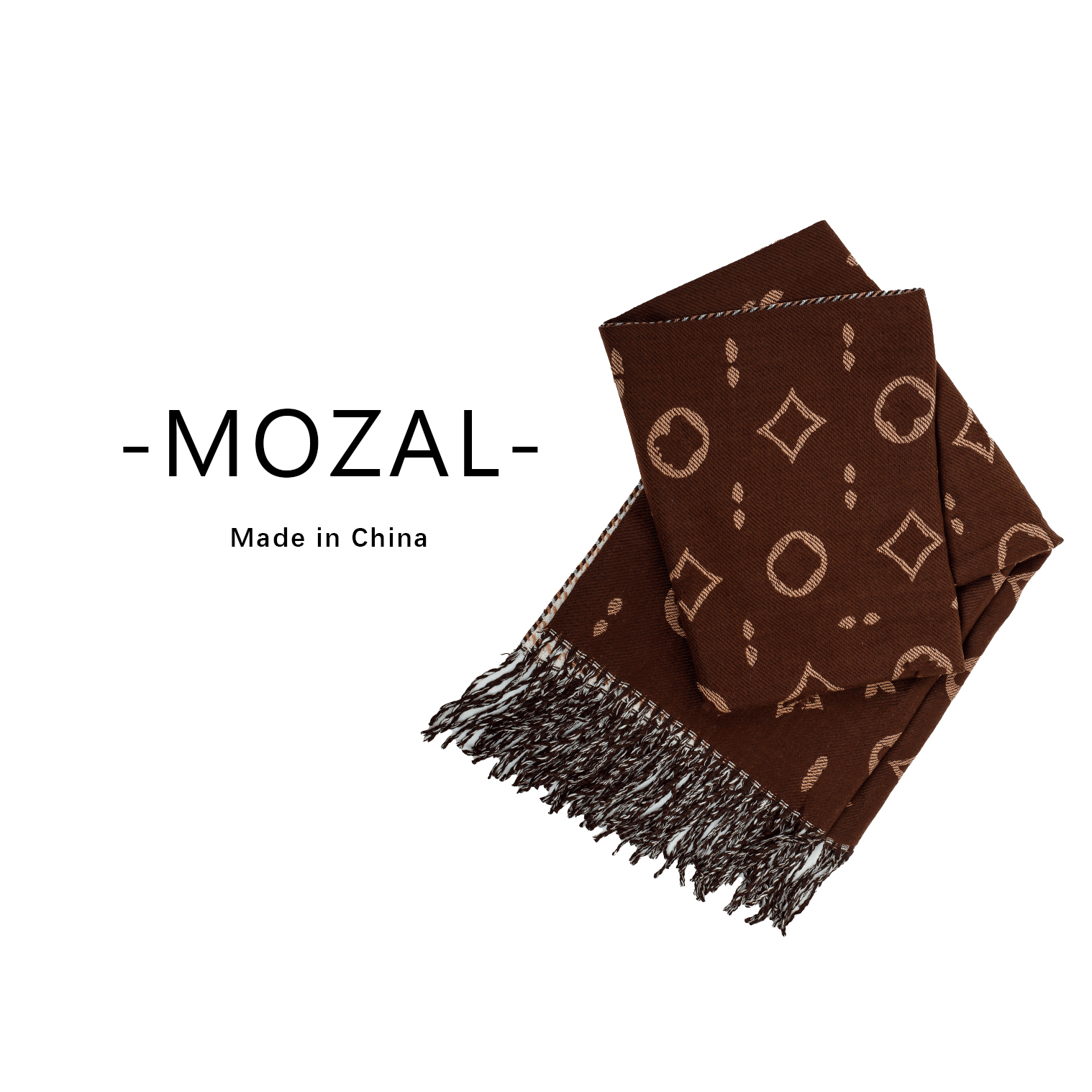 喜玥品牌新款百搭洋气保暖流苏围巾184cm*67cm 33168