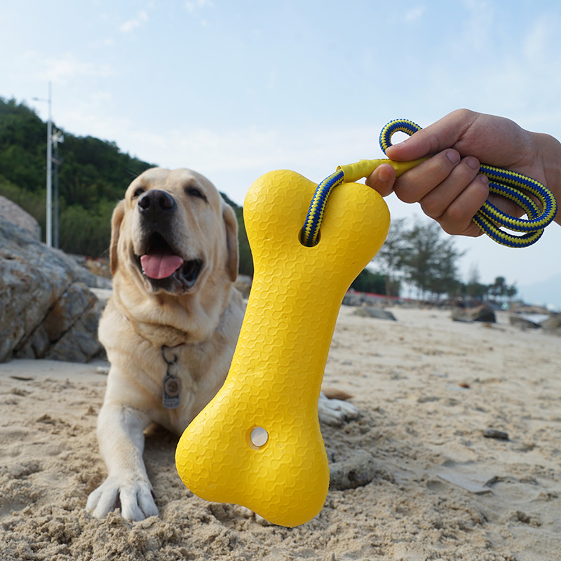 狗狗宠物玩具耐咬训练球咬磨牙棒中大型犬金毛拉布拉多骨头狗咬胶