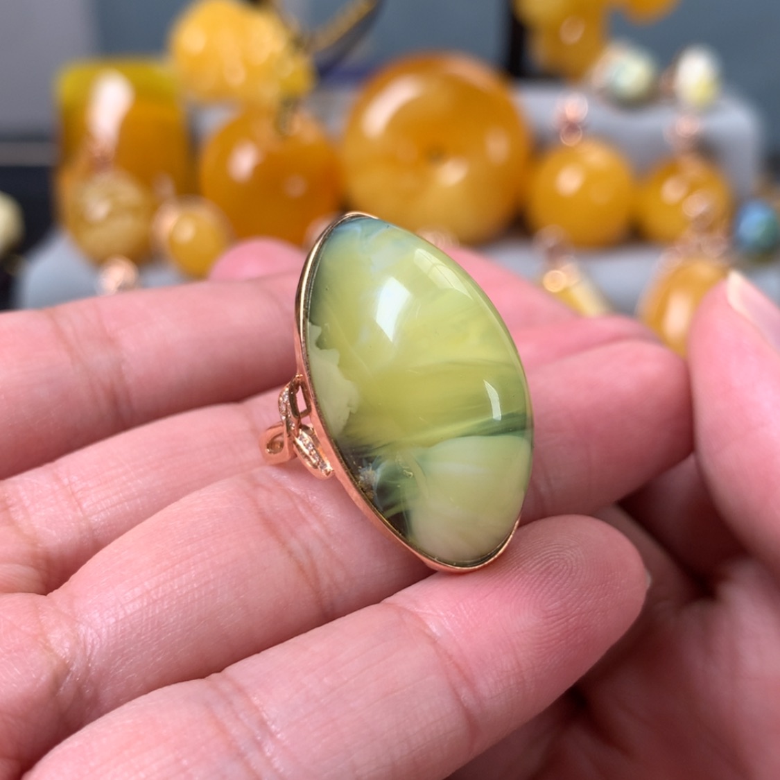 【闪购商品】蜜蜡珠宝奇石未镶嵌天****护