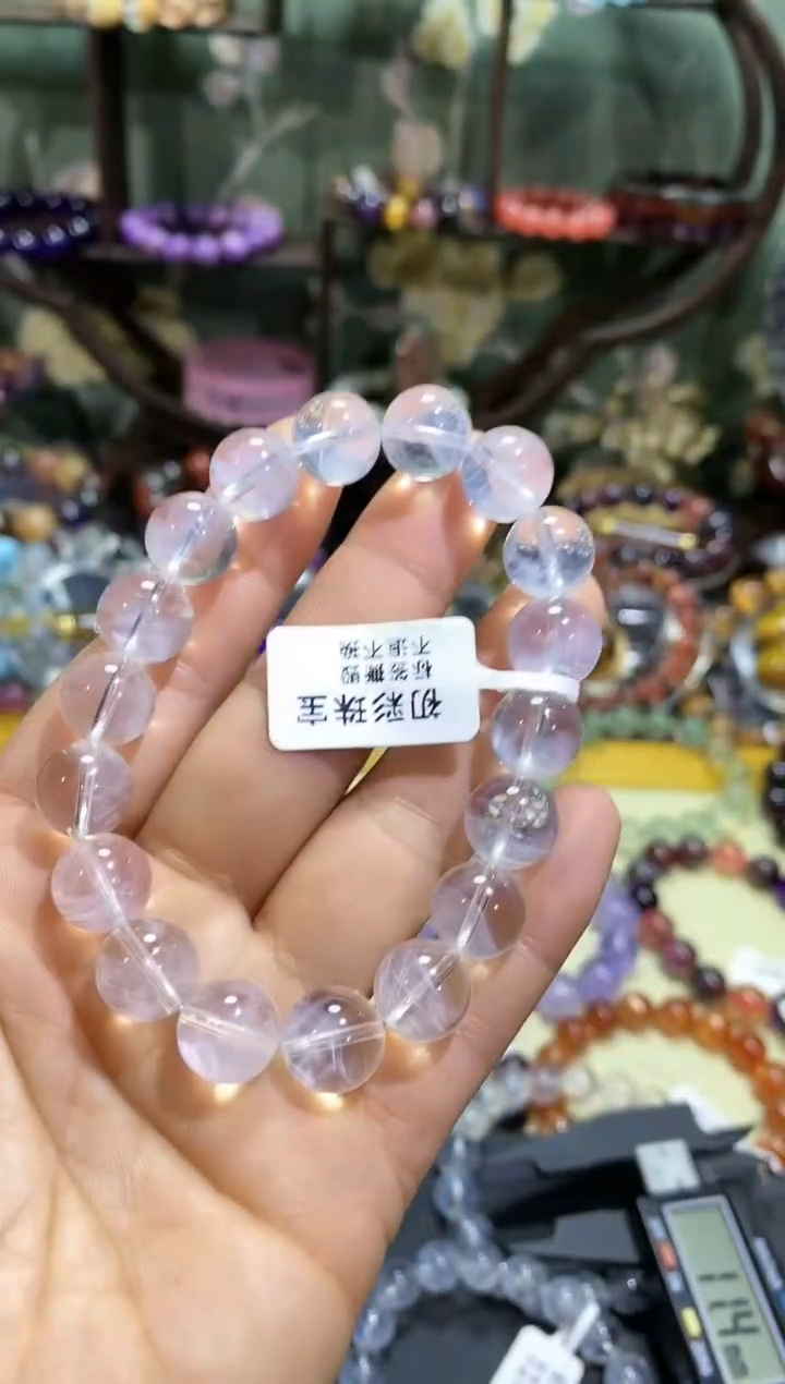 【闪购商品】水晶手串未镶嵌蓝针11**