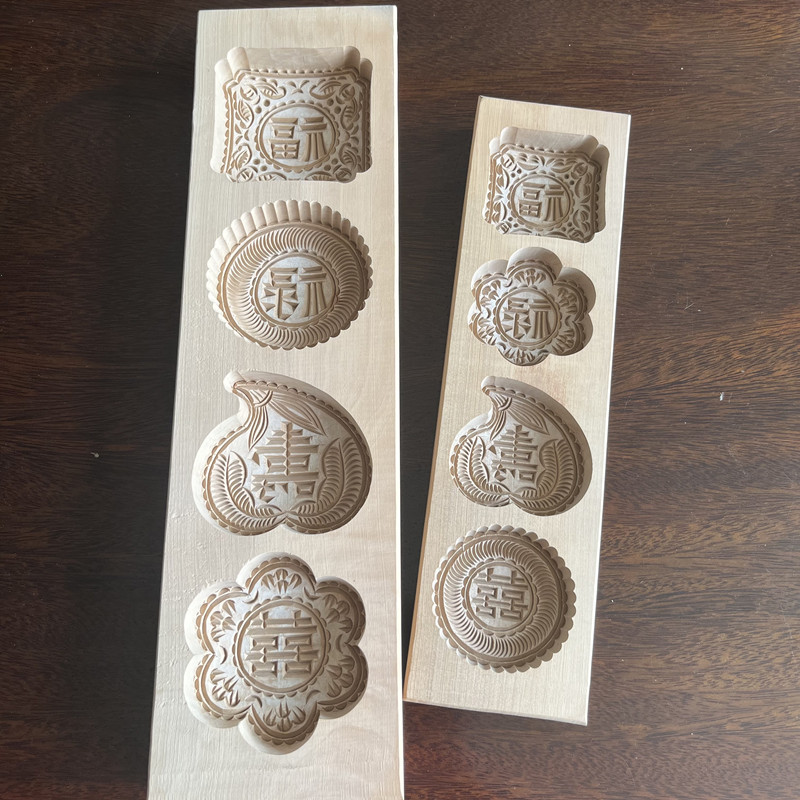 小号中号福禄寿喜馒头月饼榼子模具