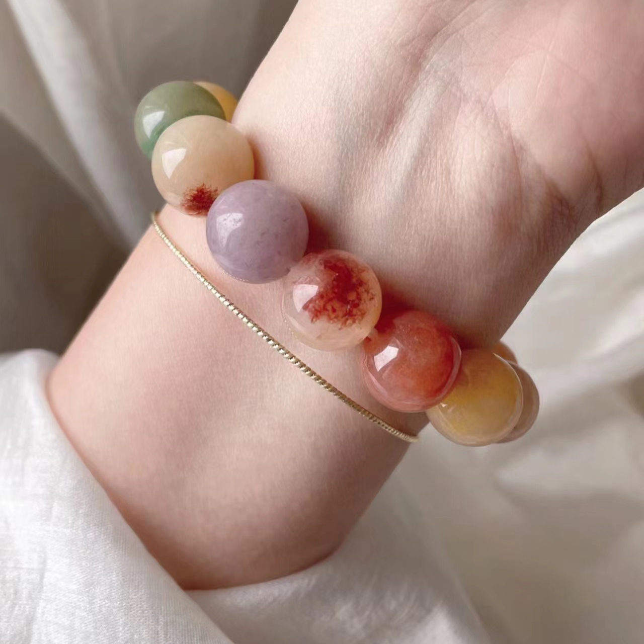 佘太翠多宝手串手链（随机发）