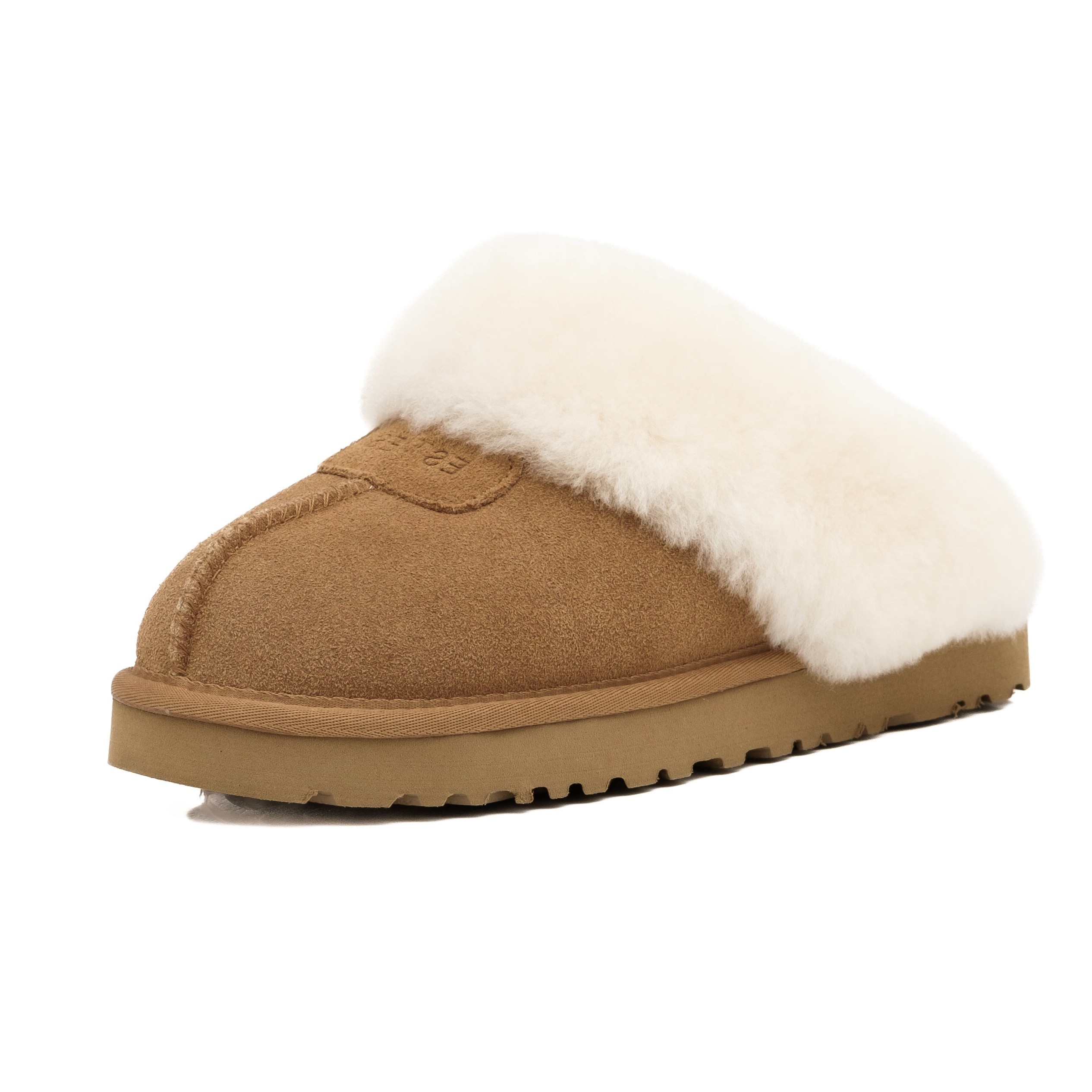 ESTIES/艾思缇斯5125拖鞋冬季时尚女鞋百搭网红加绒平底毛拖