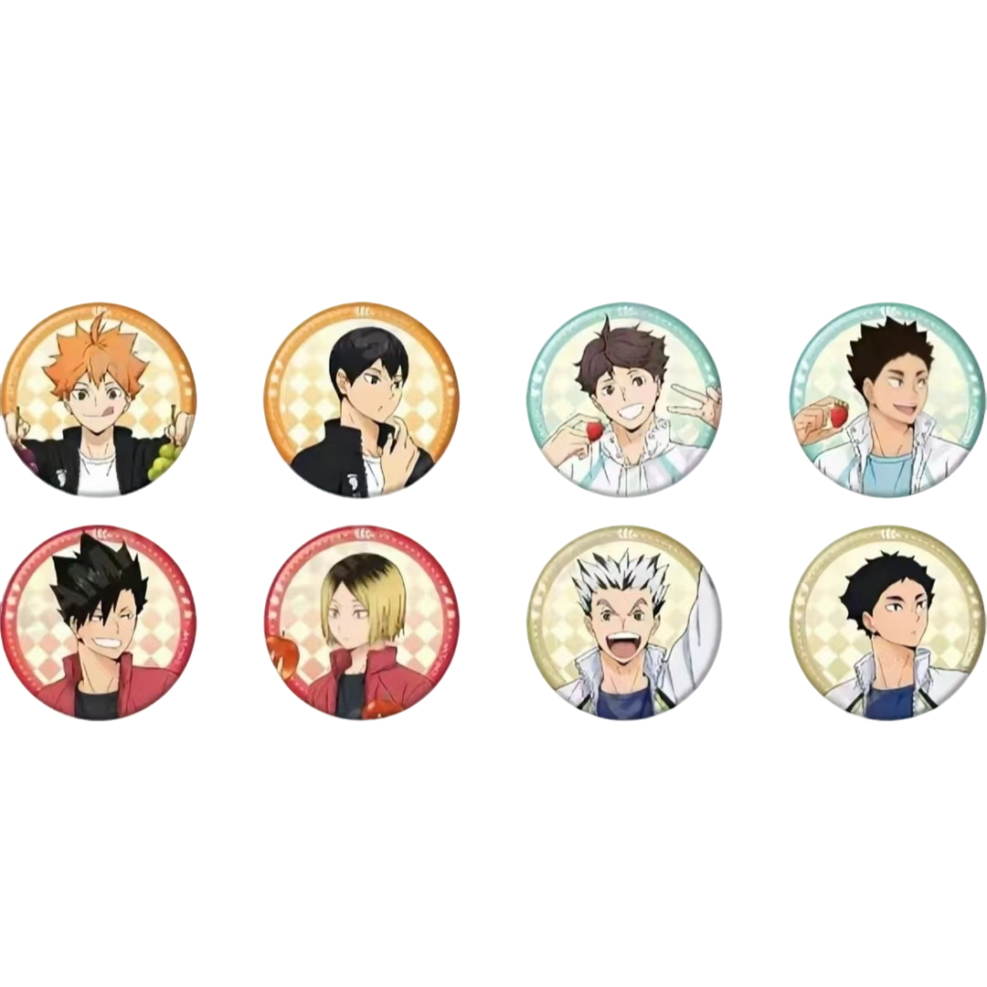 【排球少年】甜品天堂/堂吉诃德联名吧唧亚克力挂件 潮玩盲盒（散池）