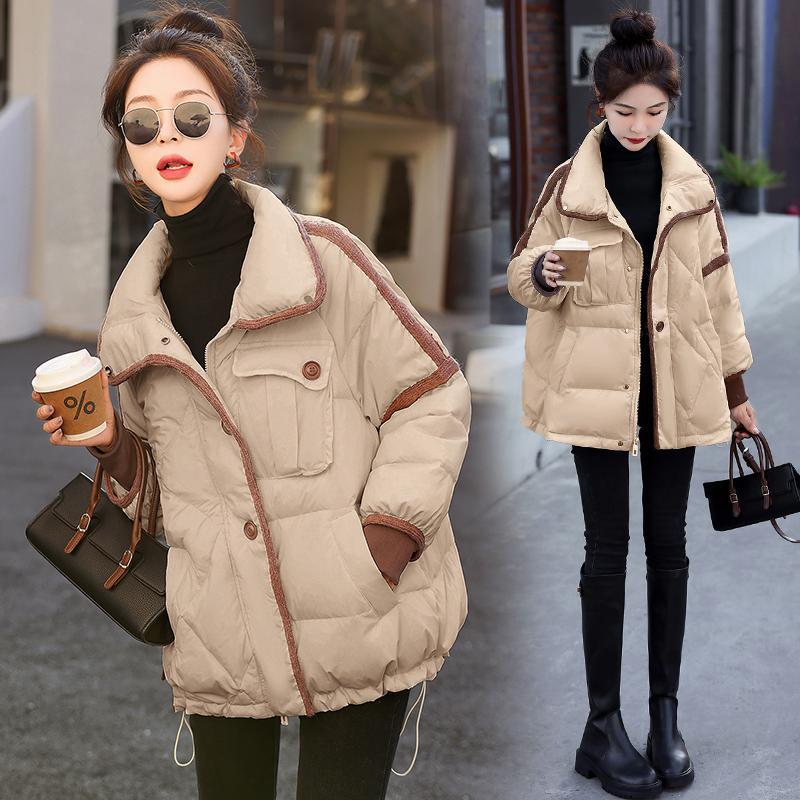 羽绒服女2023冬季冬天衣服女装新款时尚百搭减龄外套小个子羽绒衣