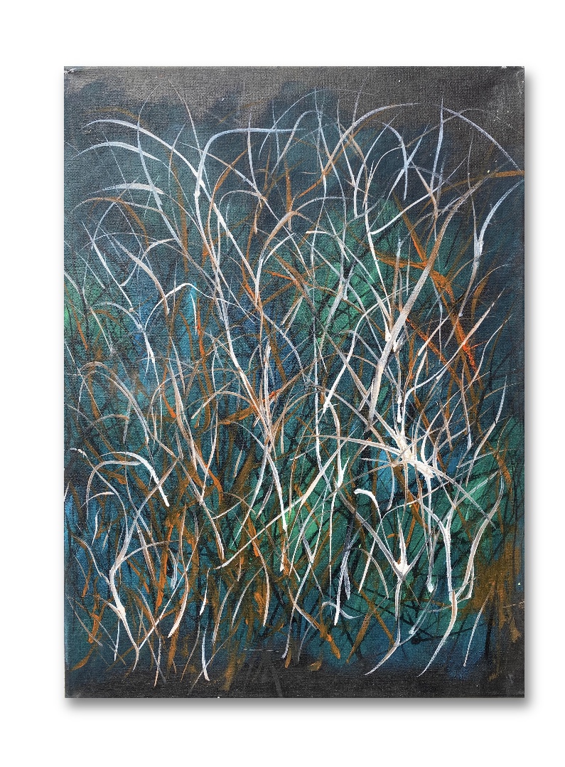 李琳油画作品 当代 抽象 