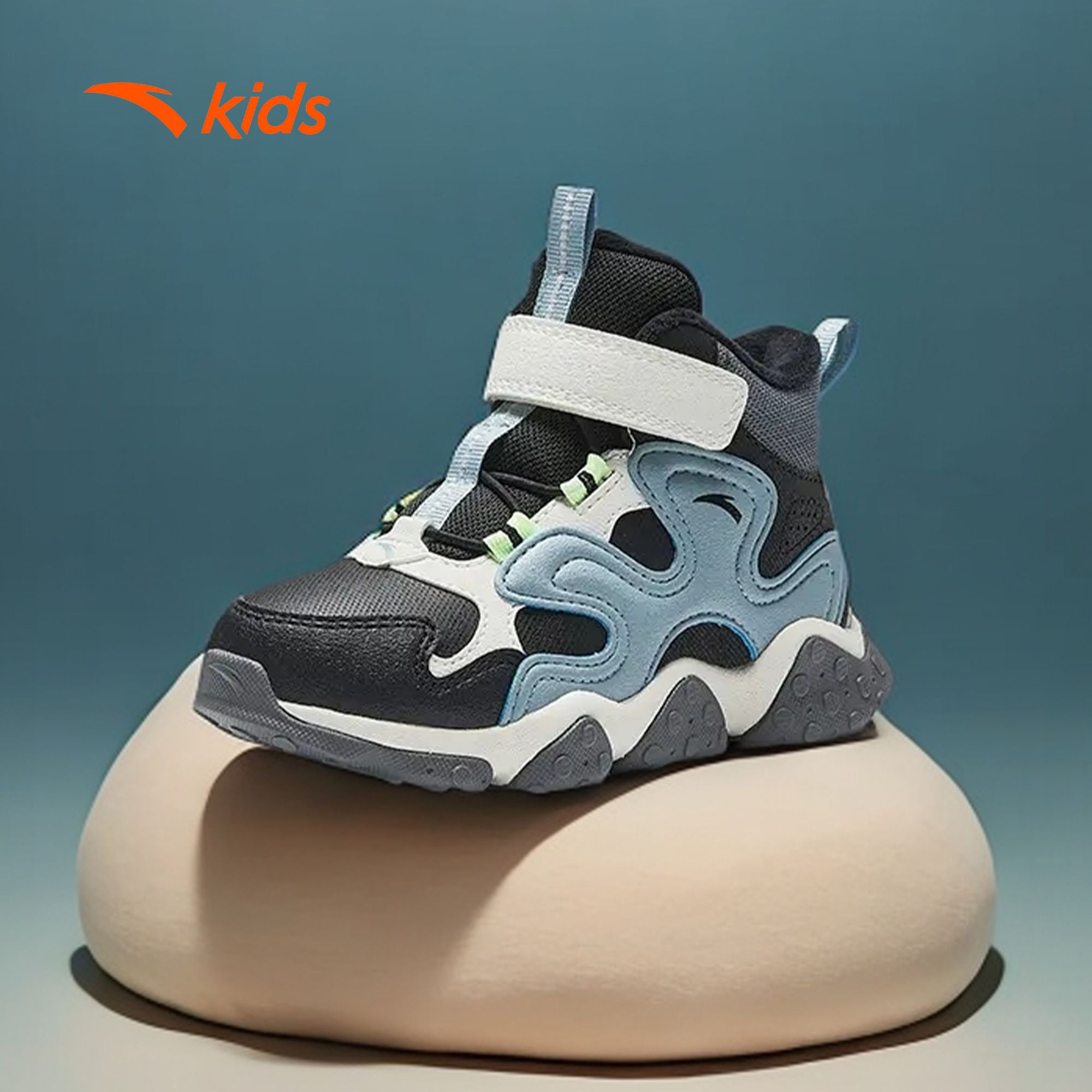 安踏儿童男女小童冬季保暖儿童抗寒棉童鞋冬季加绒