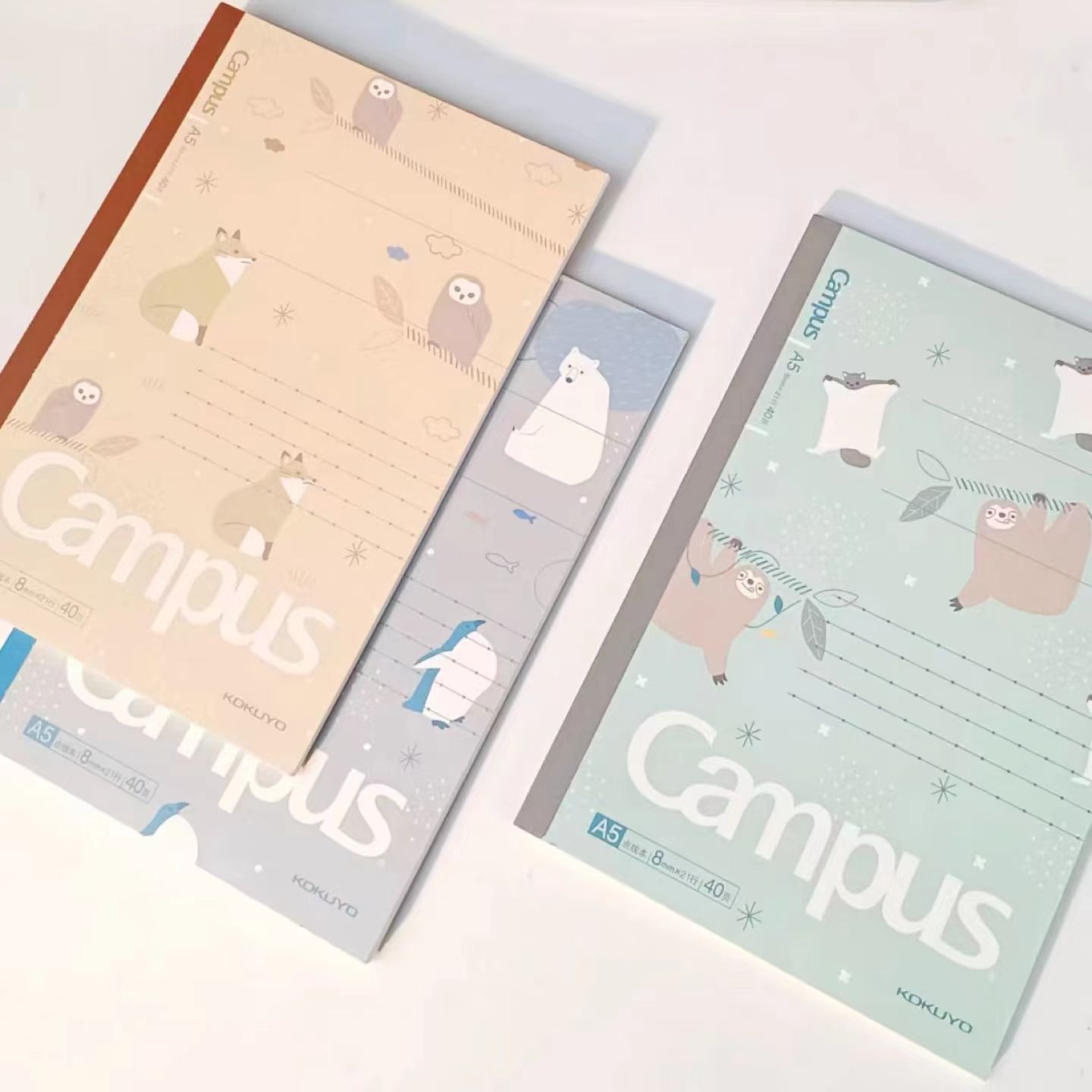 【燕子专属】国誉Campus无线胶装本mofu限定笔记本子