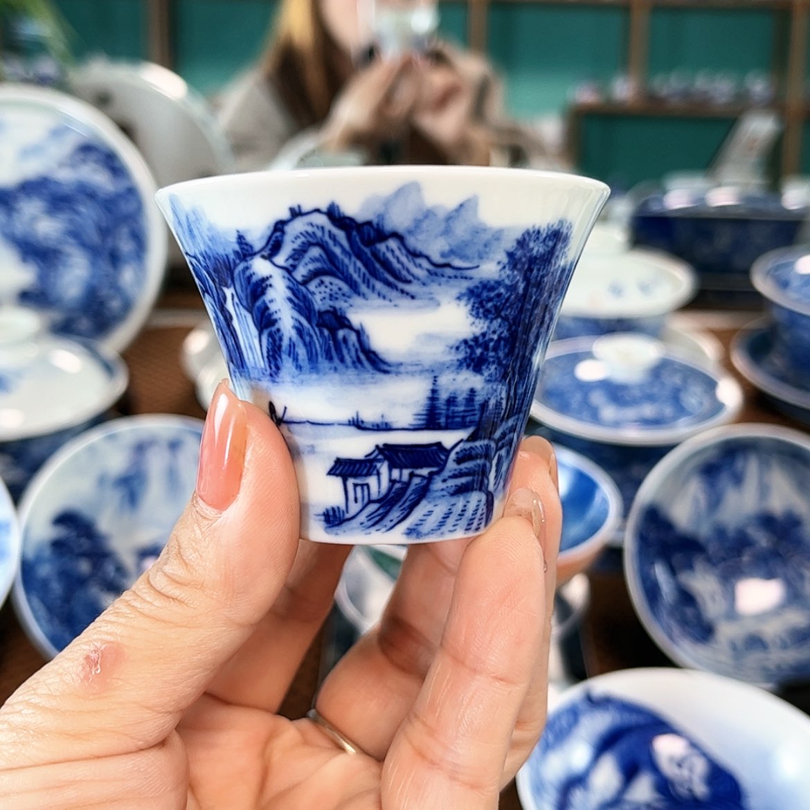【闪购商品】陶瓷杯烽**鸽