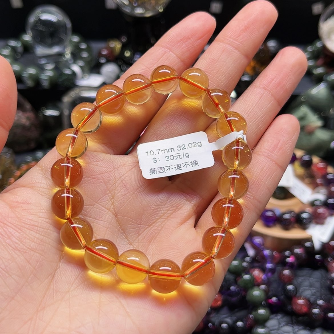 【闪购商品】水晶手链未镶嵌