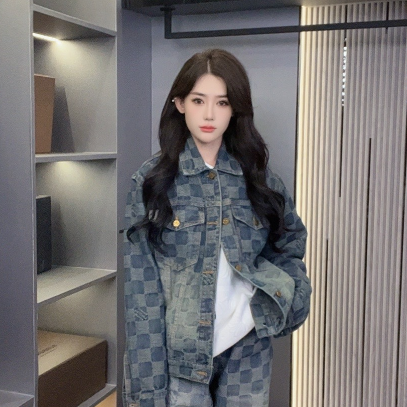 【萌萌专属】2024秋季新款百搭时尚潮流牛仔外套1050