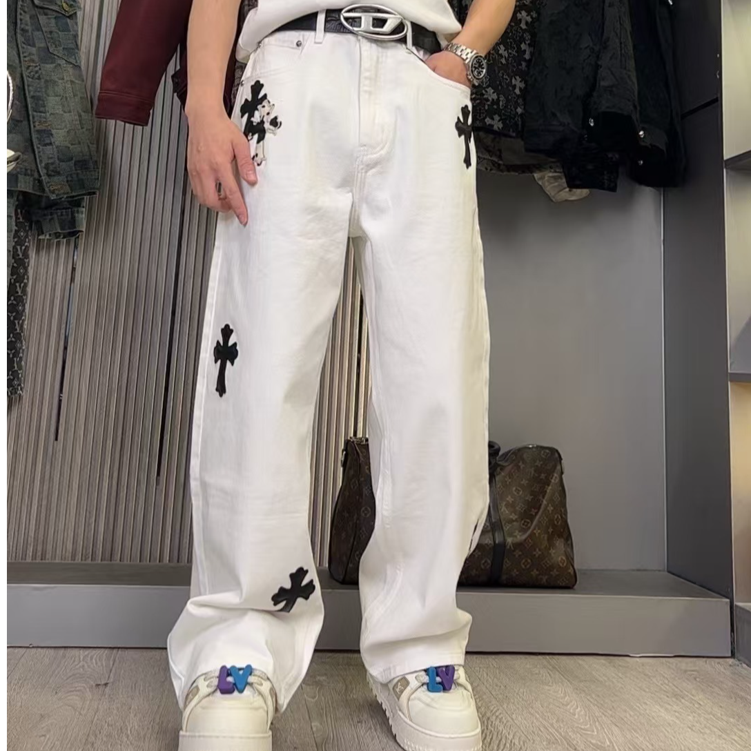 【萌萌专属】2024秋季新款百搭时尚潮流牛仔裤1010