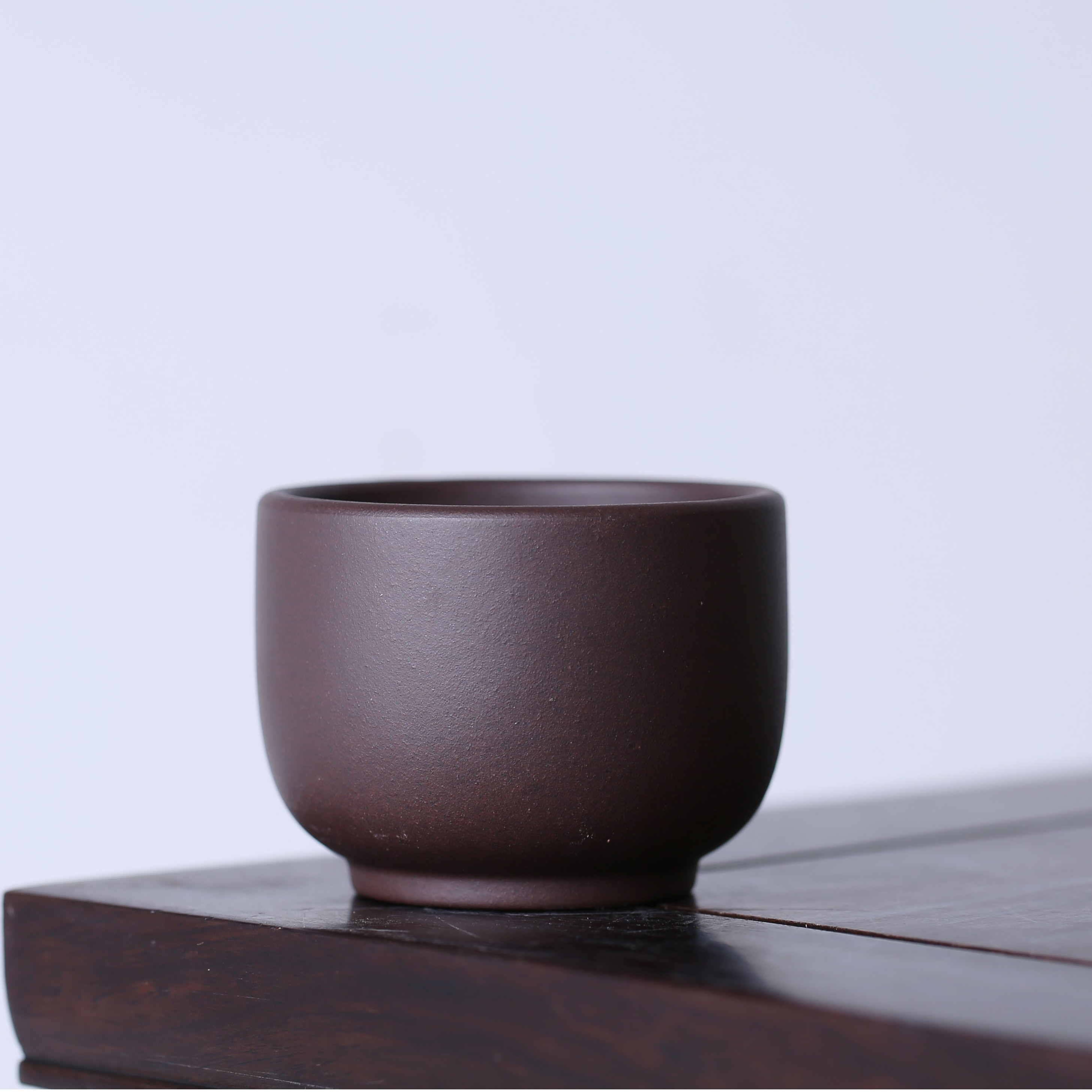 福道堂原矿紫泥橘皮光素对杯品茗杯主人杯大容量禅定杯罗汉杯实用