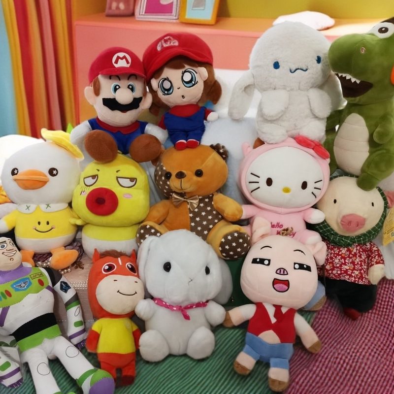 默认微瑕，能接受拍，一单一拍，凑满包邮，no退no换，中古毛绒玩具