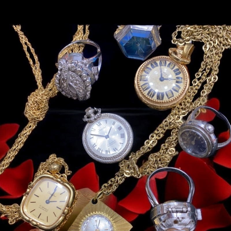 女士挂表机械石英库存复古以直播间主播讲解为主购物链接vintage