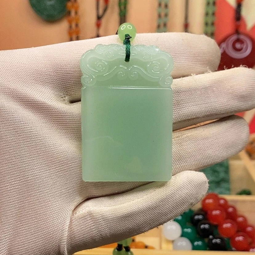 平安无事牌（男女通款高40mm 宽25 厚度10配送项链一条）