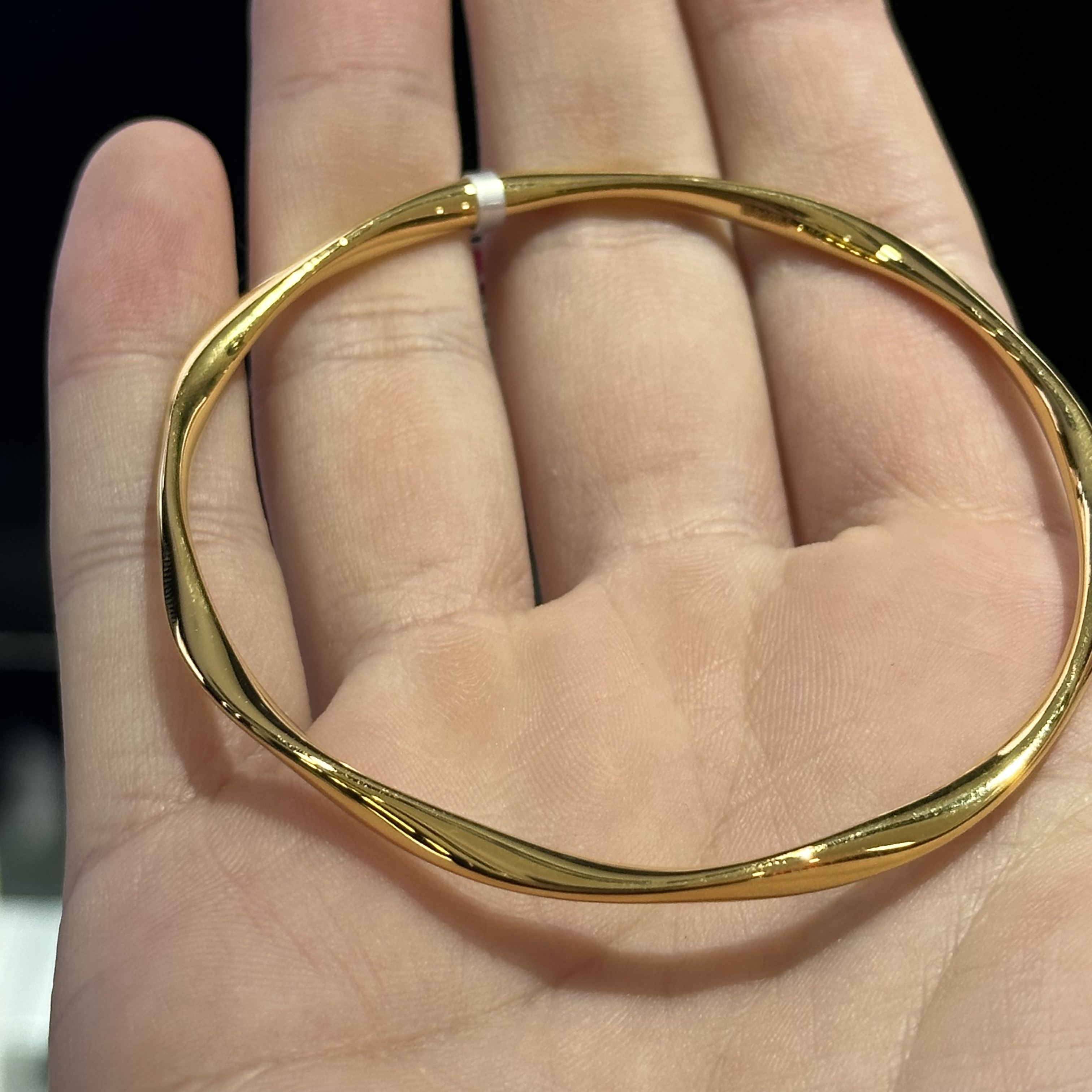 足金9999 精品 莫比乌斯手镯 58#  22.444