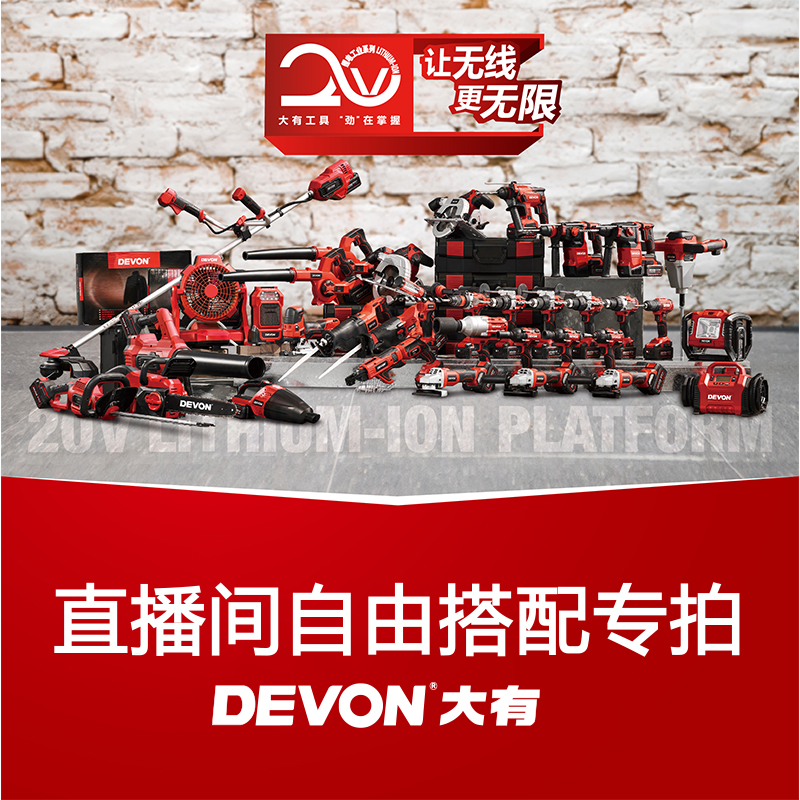 DEVON/大有1活动搭配直播间自由搭配套装电锤电（下单前咨询主播）