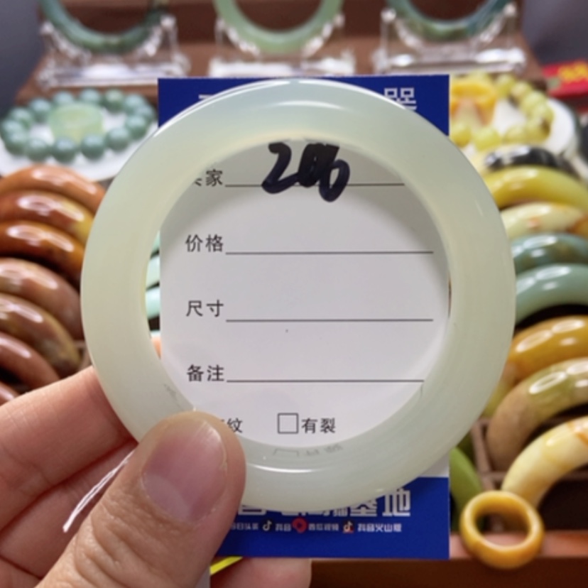 【闪购商品】蛇纹石玉手镯未镶嵌用****0