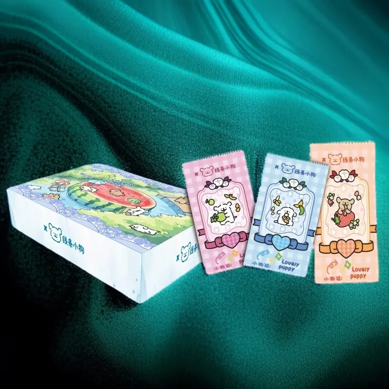 【@拆盒5K6】颜卡社 线条小狗收藏卡牌（代拆）