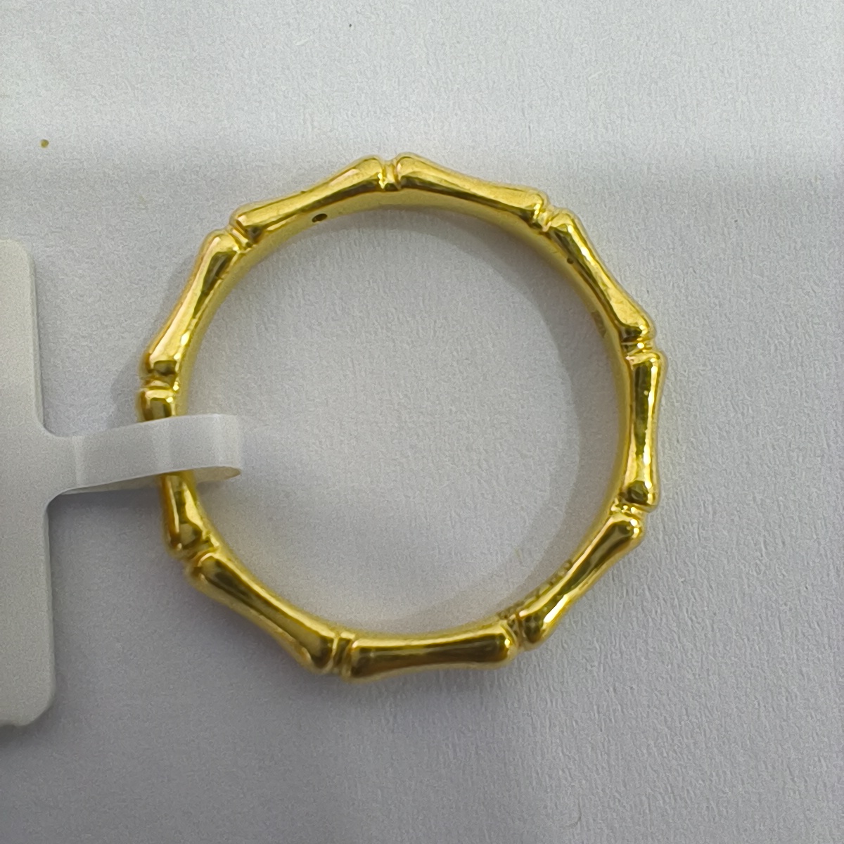 【莹莹专享】足金999饰品  #17 精品竹节素圈戒指 1.42 GP