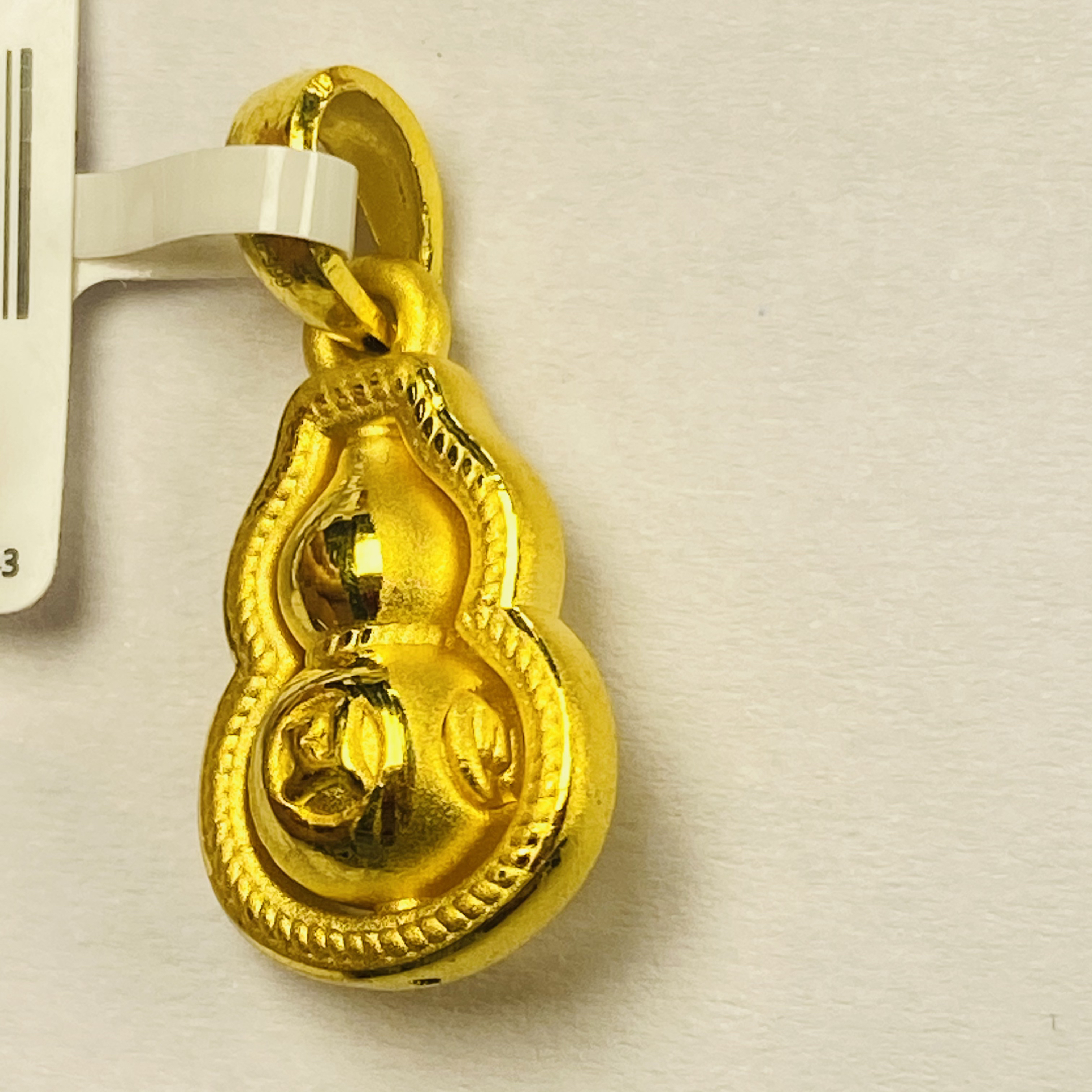 【莹莹专享】足金999饰品   葫芦吊坠    1.77 GP